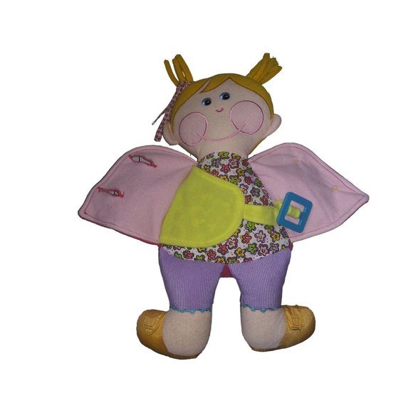 VTG Playskool Dressy Bessy Stuffed Plush Doll Learn to Dress Yourself Doll Toy - Picture 7 of 9